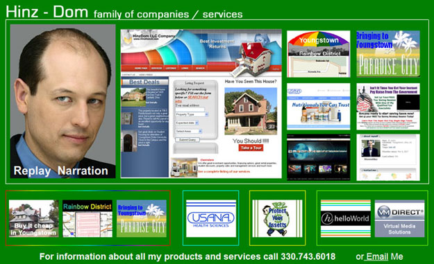 Picture of the Hinz-Dom website.